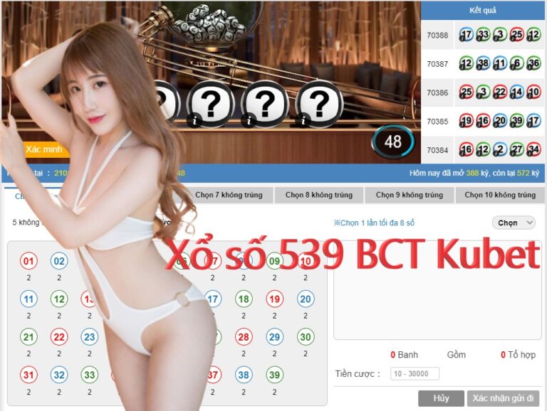 Xổ số 539 Đài Loan BCT online và cách chơi hiệu quả tại Ku casino