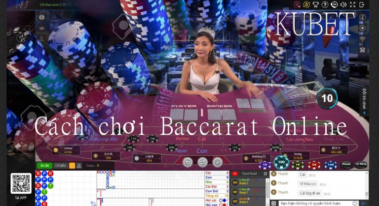 Cách chơi baccarat online từ A đến Z cho người mới