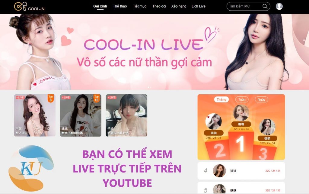 Cool-in Live livestream nhà cái Kubet gái xinh 18+