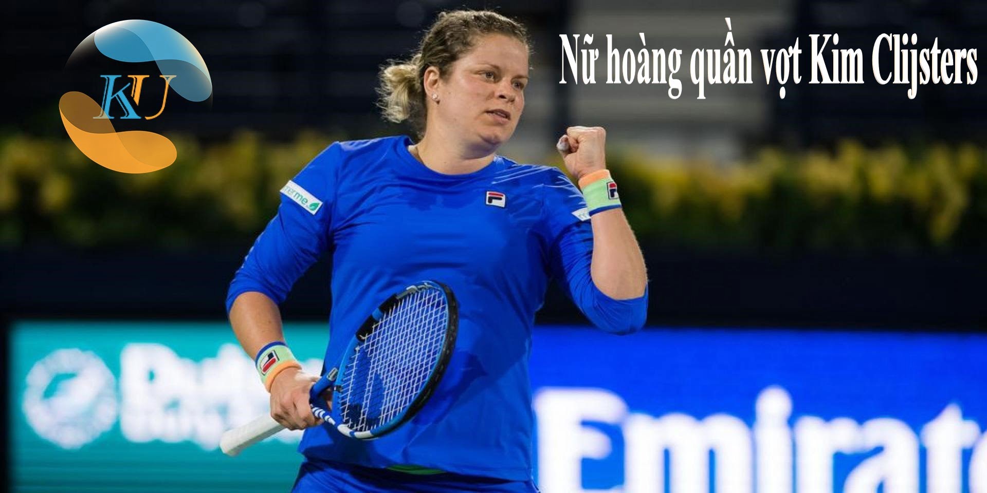 Nữ hoàng quần vợt Kim Clijsters