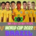 Đội hình Của ĐT Brazil tại World Cup 2022