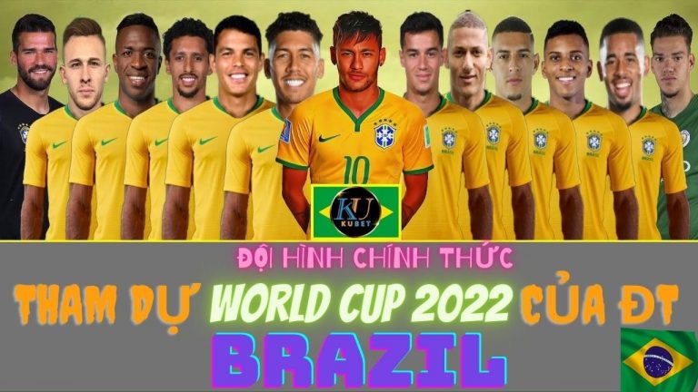 Cập nhật danh sách đội hình chính thức tham dự World Cup 2022 của ĐT Brazil
