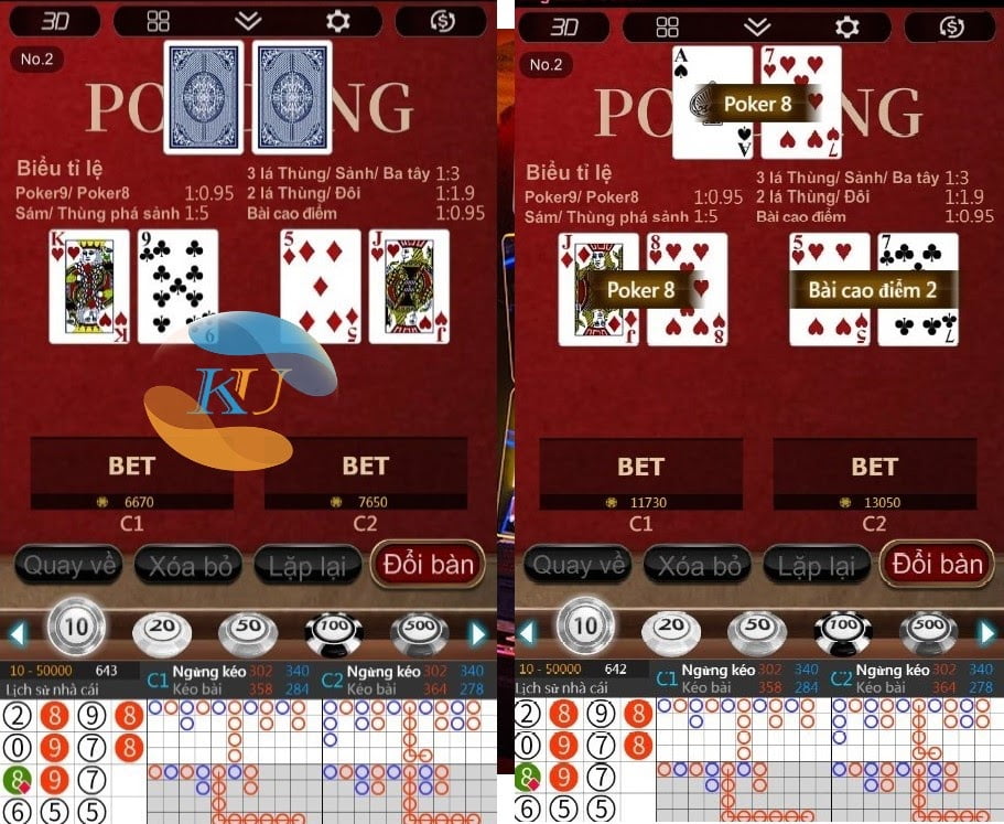 Kể từ khi trò chơi Pokdeng trực tuyến có trên Kubet Casino, nhiều người chơi đã hỏi tôi sự khác biệt giữa Baccarat và Pokdeng là gì?