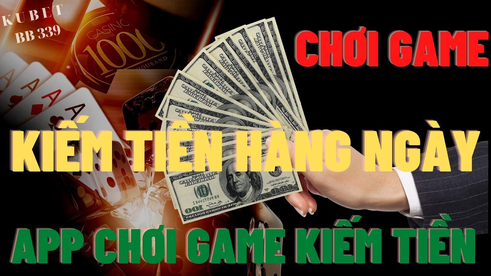 chơi trò chơi kiếm tiền