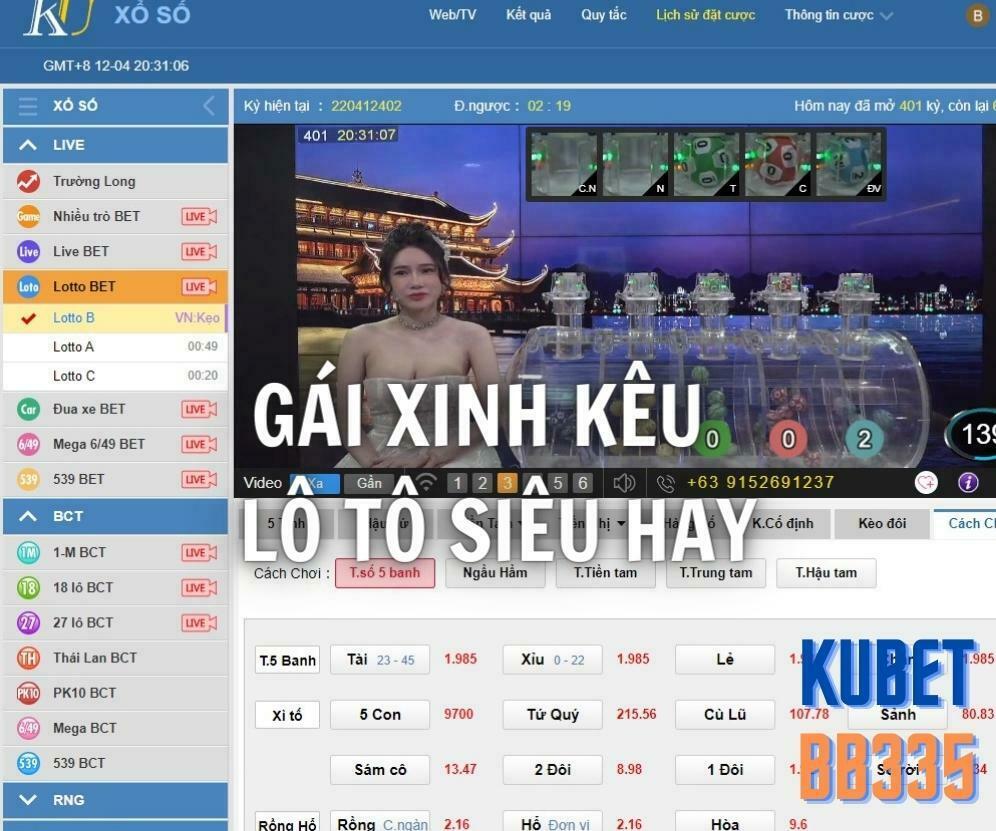 Cách chơi lô tô online Kubet