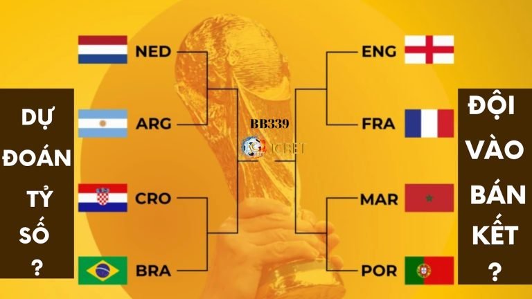 Dự đoán tỷ số tứ kết World Cup 2022: Đội nào sẽ giành suất vào bán kết 