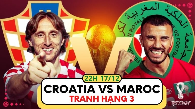 Croatia vs Maroc ai kèo trên, bắt kèo nào? Tranh hạng ba World Cup 2022