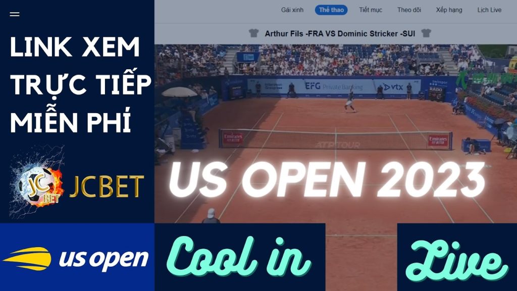 Link xem trực tiếp US Open 2023