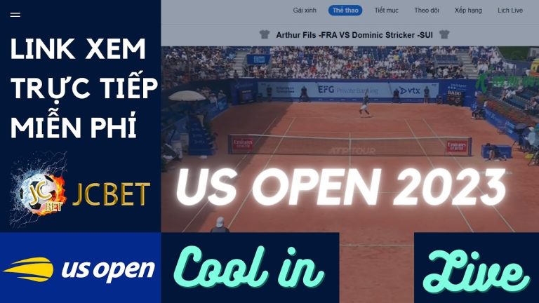 Link xem trực tiếp US Open 2023 – Xem truyền hình trực tiếp tennis hôm nay an toàn