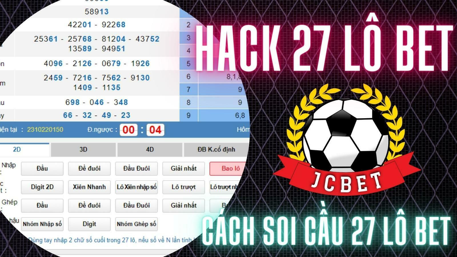 hack 27 lô bet